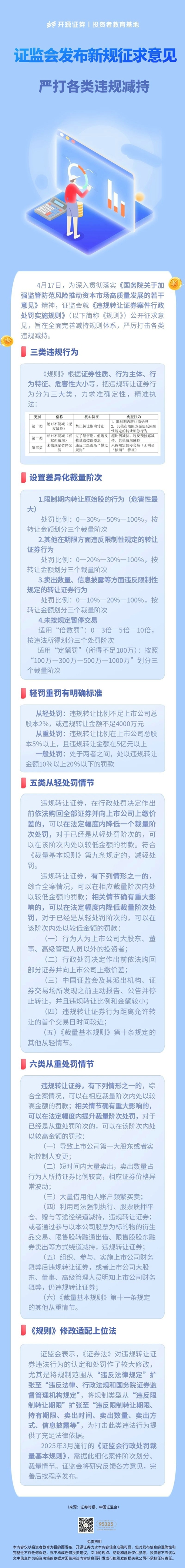 证监会发布新规征求意见 严打各类违规减持.jpg