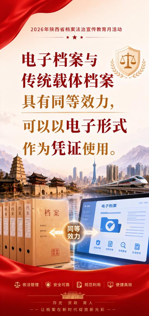 宣传语：电子档案与纸质档案同等效力.jpg