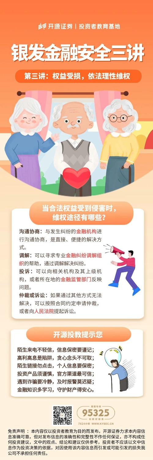 2026金融教育宣传周 | 银发金融安全三讲 第三讲:权益受损，依法理性维权