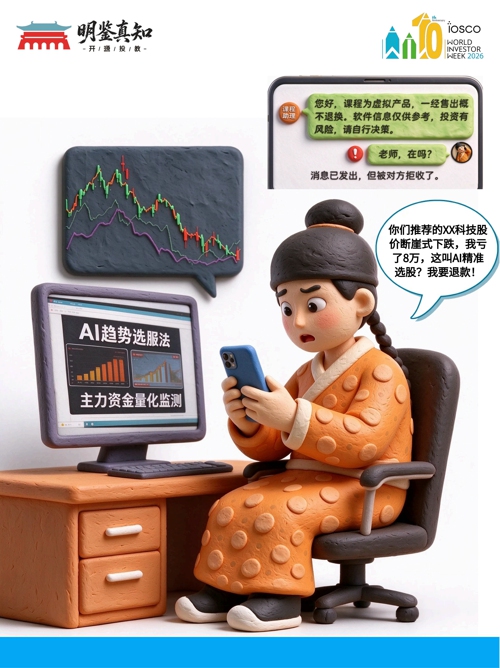 2026年世界投资者周 唐婉儿的“防非”现场：起底“AI荐股”背后的高价课程收割链_07.jpg
